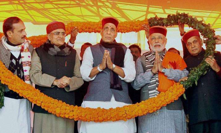 telangana issue example of congress seeds of poison modi