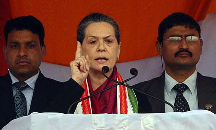 up has become mascot of corruption says sonia