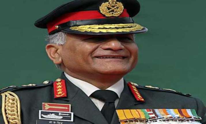 v k singh a former army chief now a minister