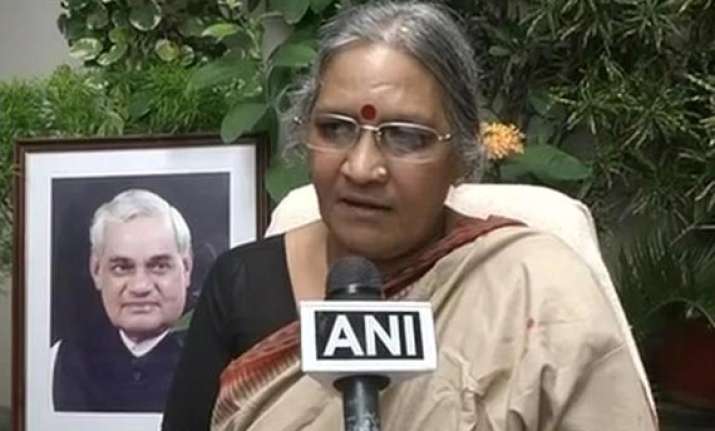 vajpayee s niece karuna shukla resigns denied bjp ticket