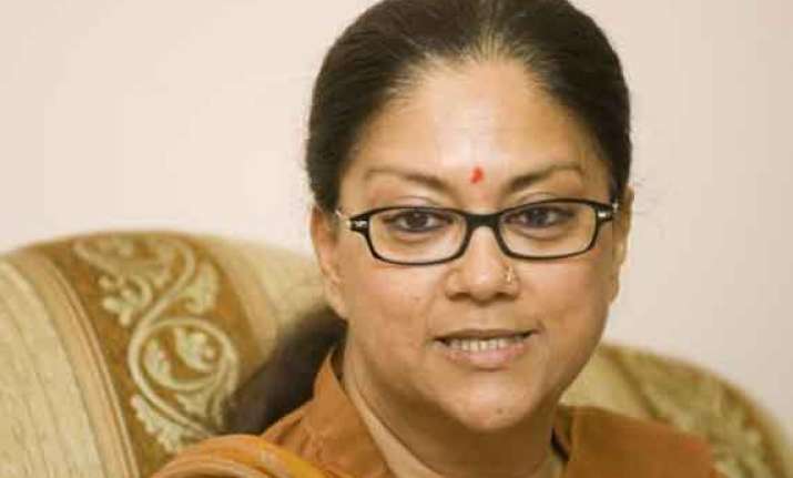 vasundhra raje calls on pm modi