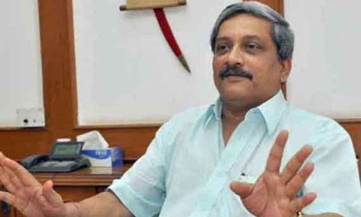 while commenting on red tape parrikar wades into potential