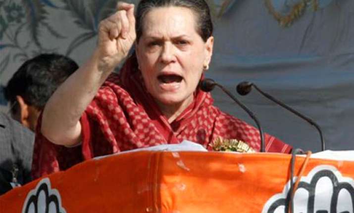 wikileaks has exposed bjp sonia tells assam rally