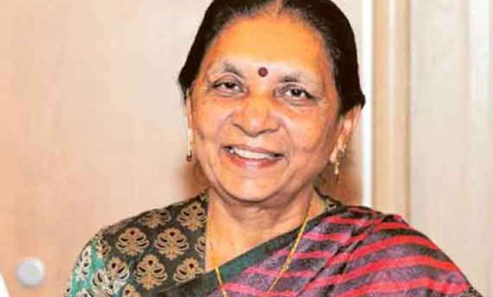 will make gujarat slum free in next five years anandi patel