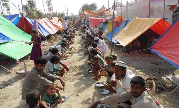 will not allow riot refugees from voting bjp ls candidate