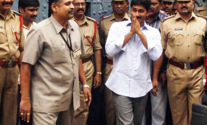 ysr congress leader jagan completes a year in jail