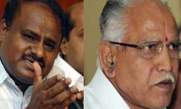 yeddy tried to buy peace with me says kumaraswamy