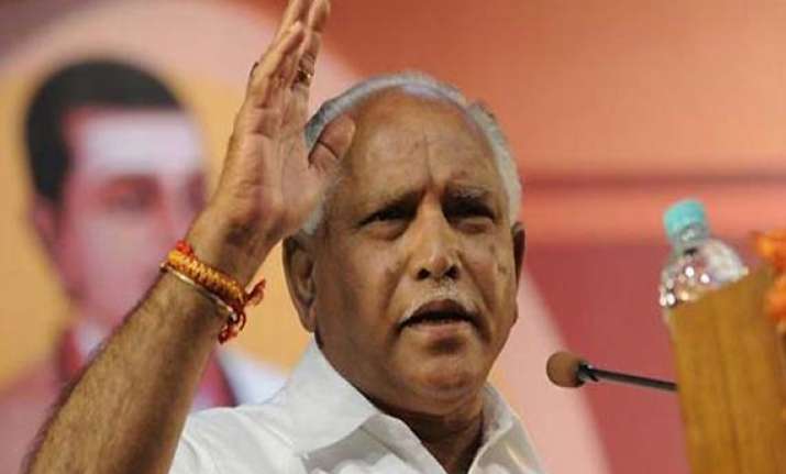 yeddyurappa claims support of 10 ministers 50 mlas in