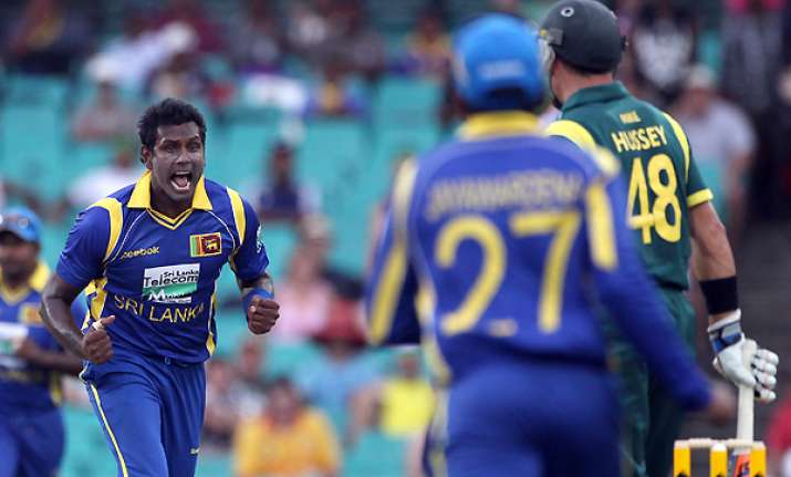 lanka crush aus by 8 wkts record their first win in series