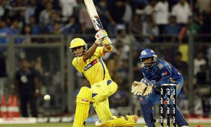 badrinath bollinger star in csk s 8 wkt win over pune
