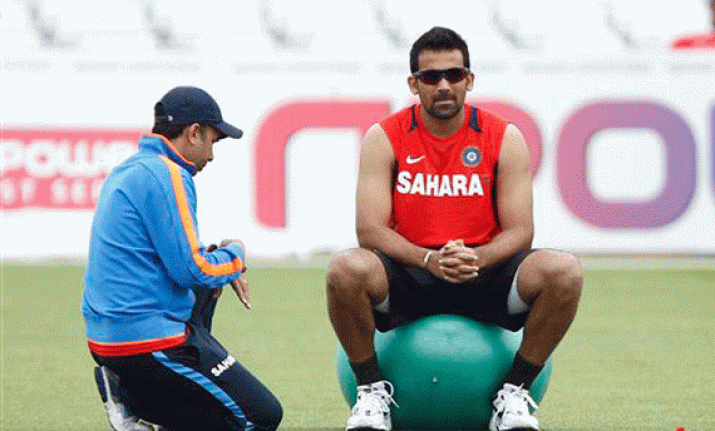 blow for india injured zaheer out of remaining england trip