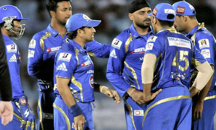 champions league mumbai indians to lock horns against t t