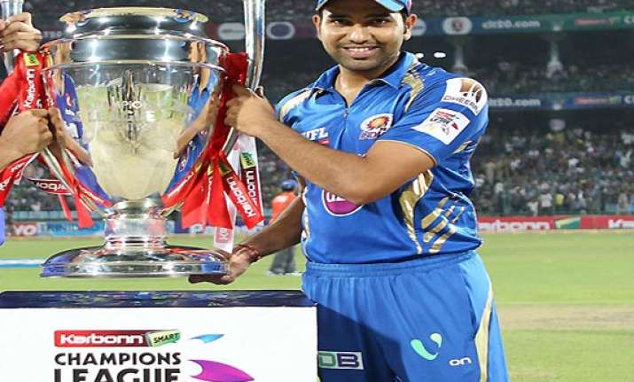 champions league mumbai indians are 2013 clt20 champs