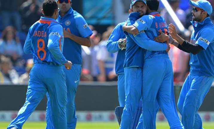 champions trophy india eyeing semifinal berth