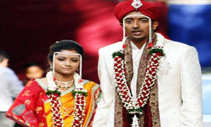 cricketer ankit chavan weds neha to return to tihar jail on