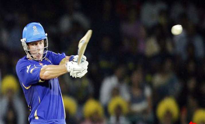botha leads rajasthan to eight wicket win over deccan