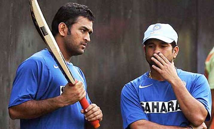dhoni tendulkar rested for windies odis sehwag to lead