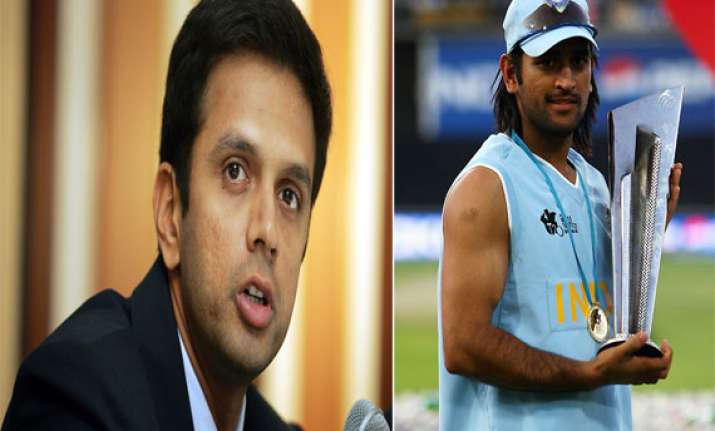 dhoni right man to take india forward dravid