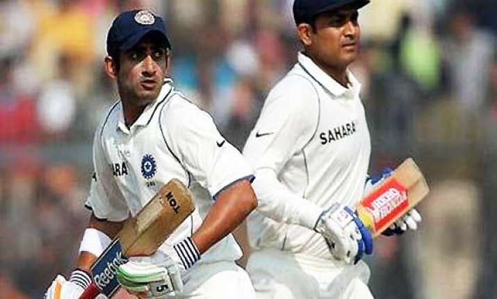 dhoni wants big scores from gambhir sehwag