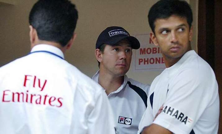 dravid hopes for ponting s golden run after india series