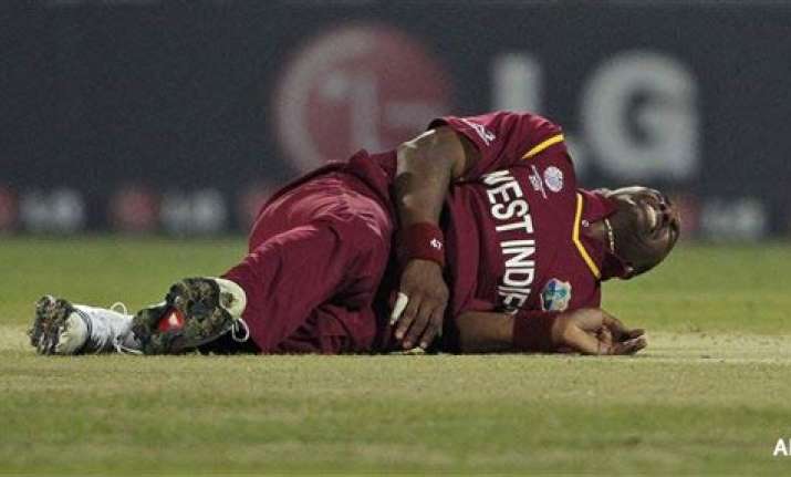 dwayne bravo injured out of world cup