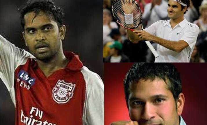 federer tendulkar are my role models says valthaty