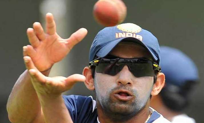 gambhir turns up for his office team ongc