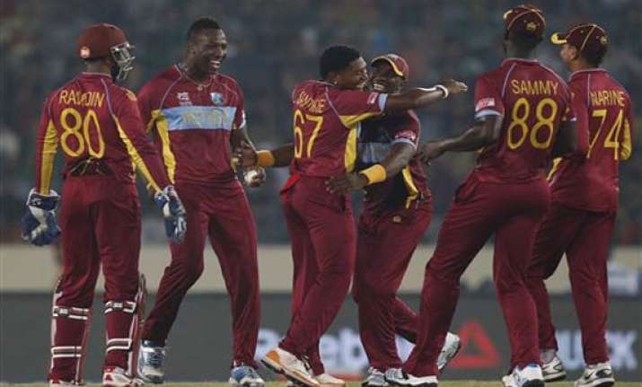 icc world t20 west indies trounce bangladesh by 73 runs