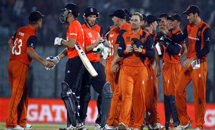 icc world t20 dutch beat england by 45 runs at world t20