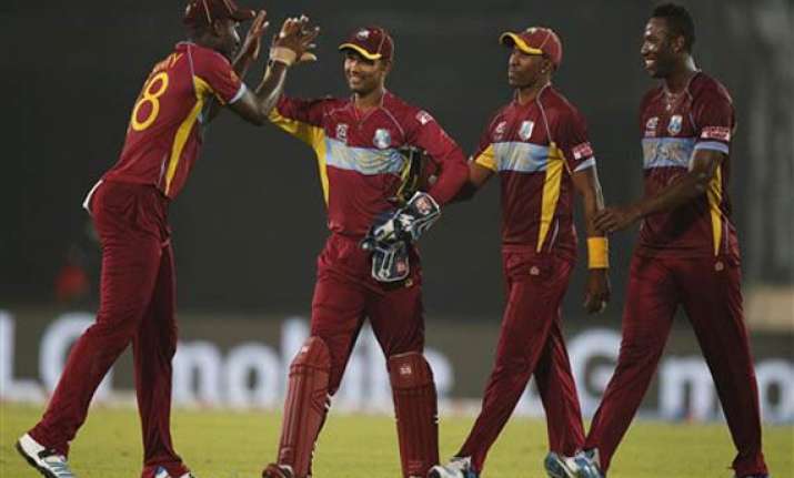 icc world t20 west indies crush pakistan by 84 runs to