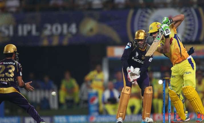 ipl7 kkr vs csk scoreboard