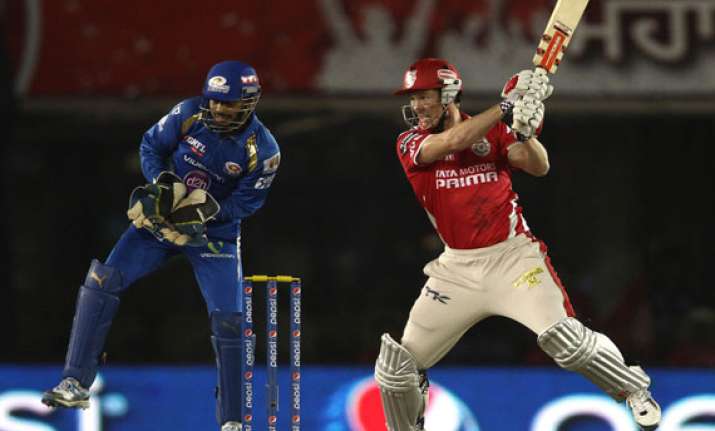ipl7 kings xi punjab vs mumbai indians scoreboard