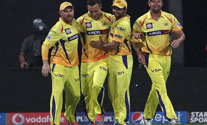 ipl 7 match 8 clinical csk crush daredevils by 93 runs