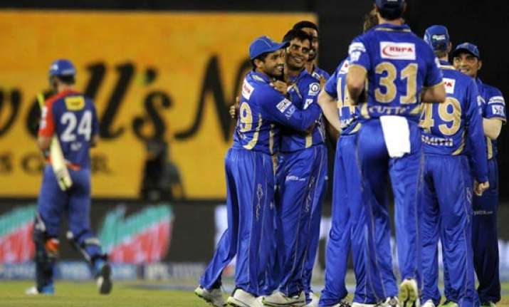 ipl 7 match 41 rajasthan royals thrash daredevils by 62 runs