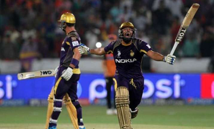 ipl 7 match 43 kkr improve play off chances with