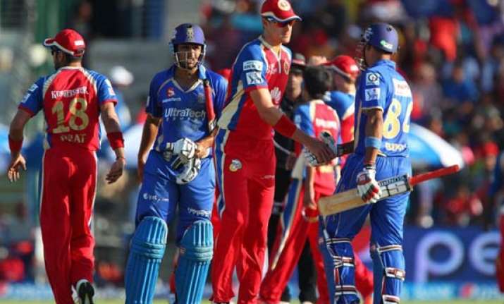 ipl 7 match 14 resurgent rajasthan outplay bangalore by six