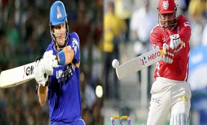 ipl7 punjab rajasthan clash as race to final four hots up