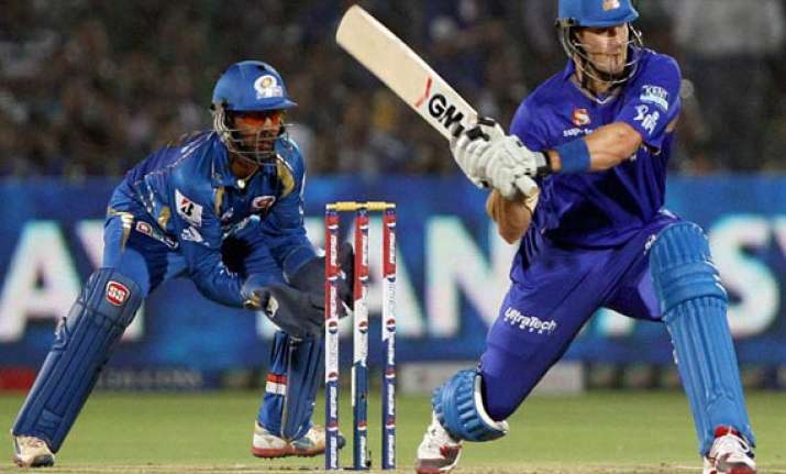 ipl6 mumbai enter final of ipl 6 as smith harbhajan shine