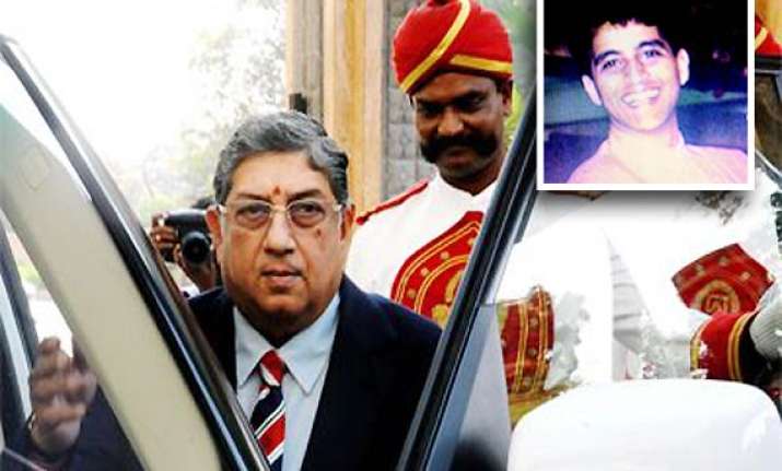 ipl6 srinivasan s son ashwin says meiyappan had always