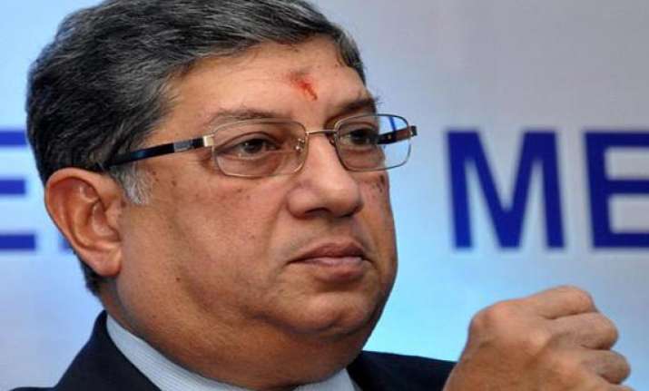 ipl spot fixing srinivasan says media is hounding me