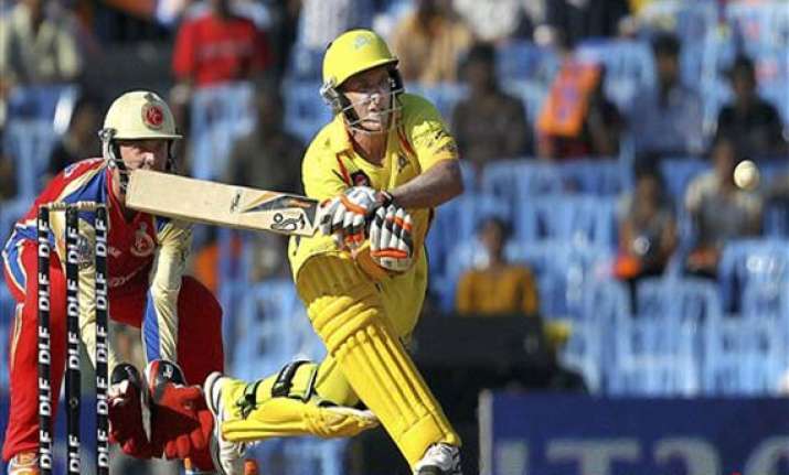 i just tried to play according to the situation hussey