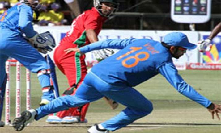 zimbabwe odi series india takes 3 0 lead win by 7 wickets