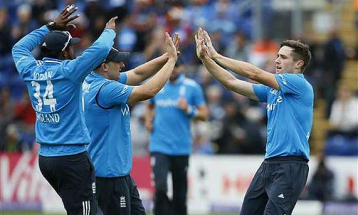 ind vs eng england fined for slow over rate in cardiff odi