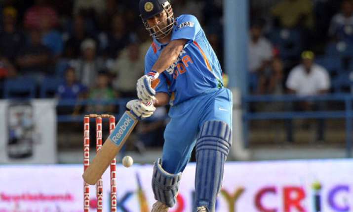 dhoni s helicopter grounded by faulkner austrailia wins by