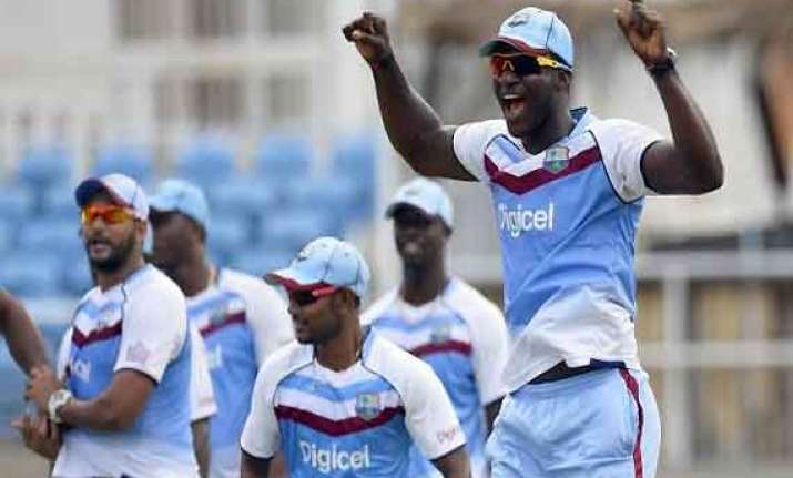 india west indies series west indies squad arrives in