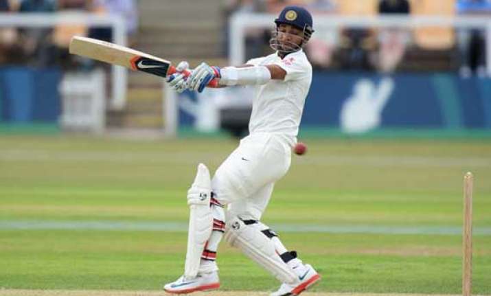 pujara binny hit fifties as indian batsmen enjoy outing