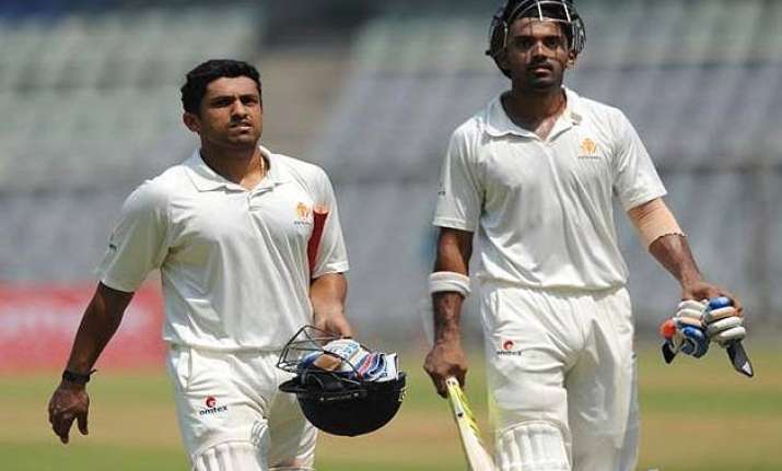 ranji trophy karun nair s triple ton takes karnataka closer