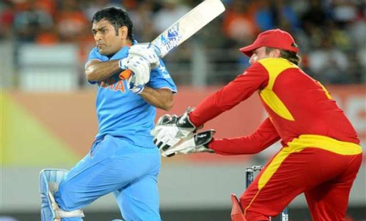 dhoni jumps two places to 8th in odi batting chart