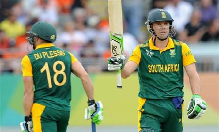 world cup 2015 south africa sets nz 298 in 43 overs to win