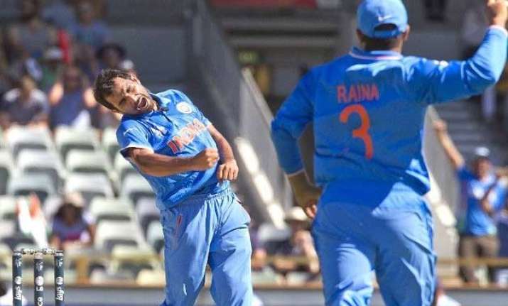 world cup 2015 dhoni credits bowlers in low scoring win